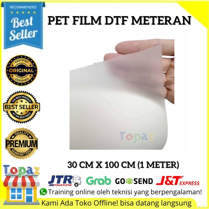 Printku Jual PET FILM DTF / KERTAS PRINT FILM DTF / Premium Heat Transfer Film ...