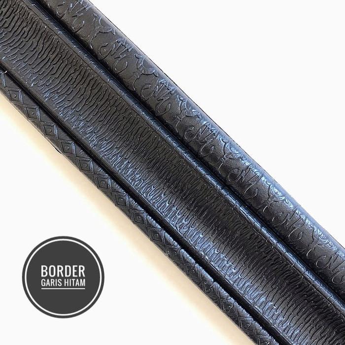 Gambar Wall Border List Foam 3D 8mm Wallpaper Tebal List Dinding Border - Garis Hitam dari Aneka Celuler undefined Tokopedia