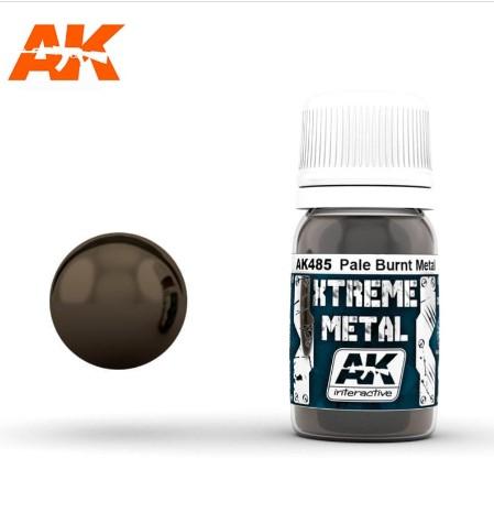 Gambar XTREME METAL PALE BURNT METAL AK485 - model kit paint dari scale figure undefined Tokopedia