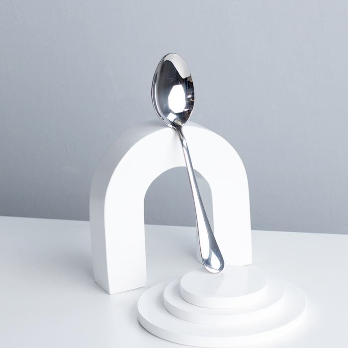 Gambar Sendok Makan Stainless Steel Sendok Hotel Spoon Premium Cafe Cutlery - Silver dari Conalli undefined Tokopedia