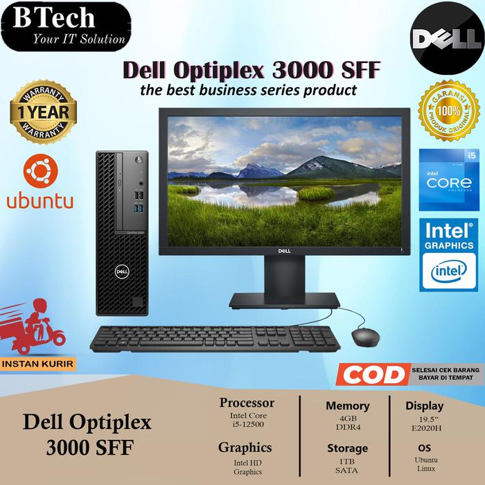 DELL OptiPlex 3000 SFF☆ビジネスモデル☆使用1年の超美品！ OptiPlex 3000マイクロ フォーム ファクター：OptiPlex PC