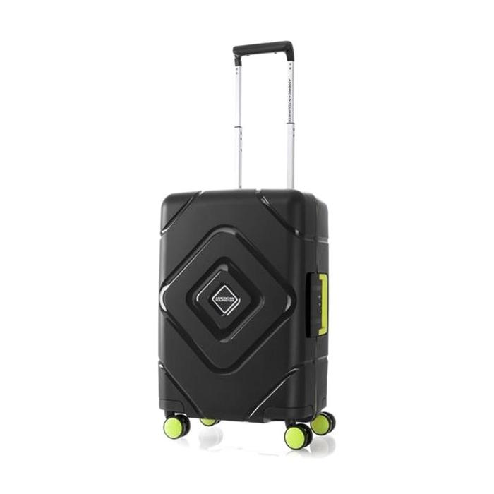 Gambar American Tourister Trigard koper Hardcase Fram Cabin 20 inch - S.Blue - Black dari travellock undefined Tokopedia