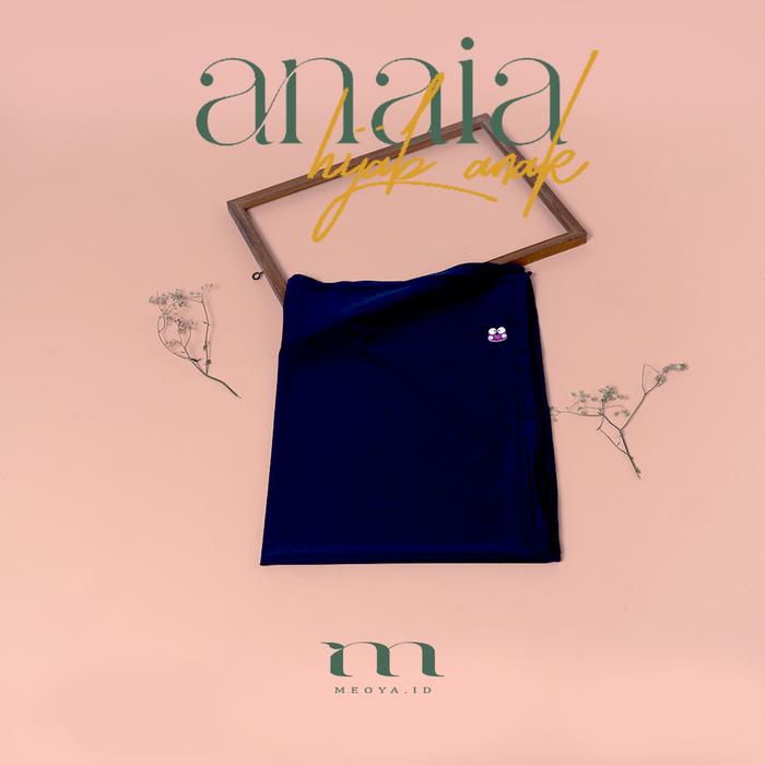 Gambar Pashmina Instan Anak 3-10 Tahun Jersey Anaia By Meoya - Navy, S (3-5 th) dari meoya.id undefined Tokopedia