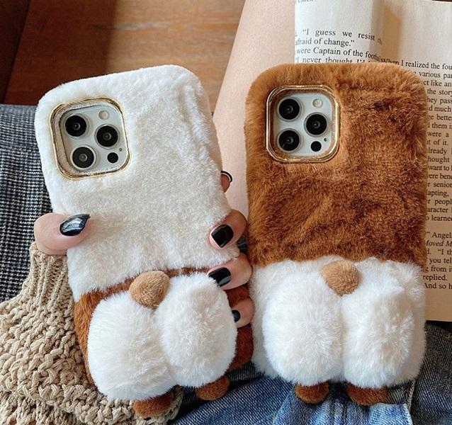 Pro Max Fluffy Dog Phone Case [iP XR-13 ProMax] Case Casing