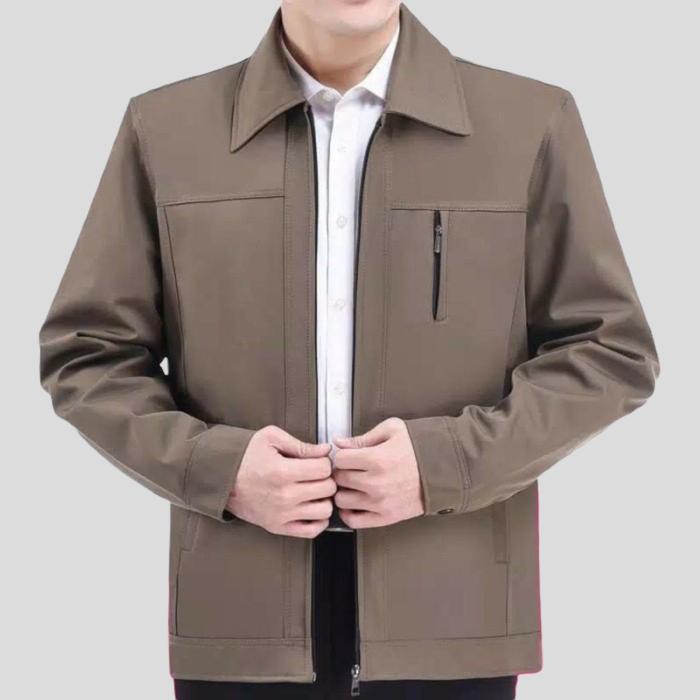 Gambar Afterrain - Jaket Jasket Formal Kantor Bisa Bordir - Mocca, XXXL dari Afterrain Official Store undefined Tokopedia