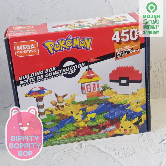 Gambar MEGA Pokémon Building Box Building Set 450 pcs dari Bippity Bop undefined Tokopedia
