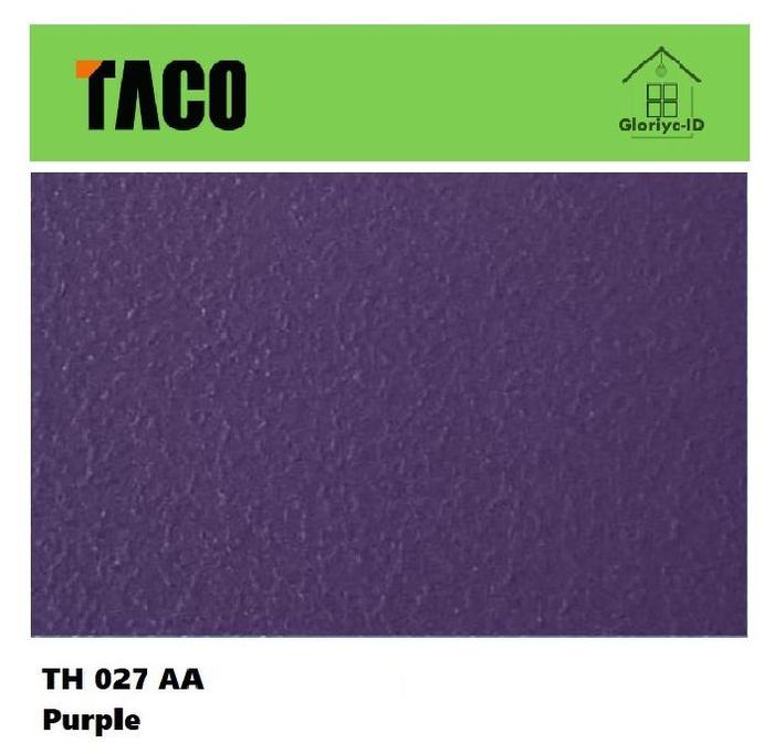 Gambar TACO HPL-SOLID COLOR-AA/TACO HPL KUNING-ORANGE-MERAH-UNGU-BIRU-HIJAU - 027AA-Purple dari Gloriya-id undefined Tokopedia