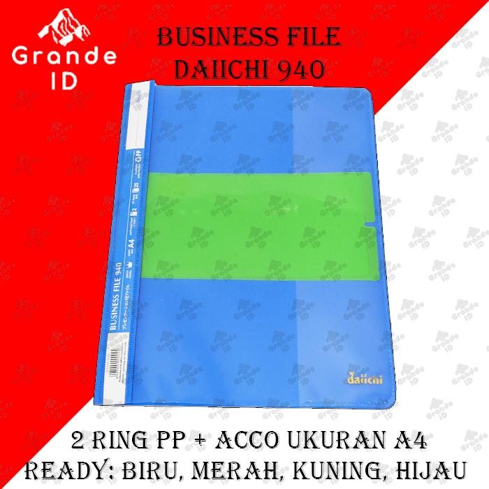Gambar MAP BUSINESS FILE DAIICHI 940 A4 2 RING - Biru dari Grande ID undefined Tokopedia
