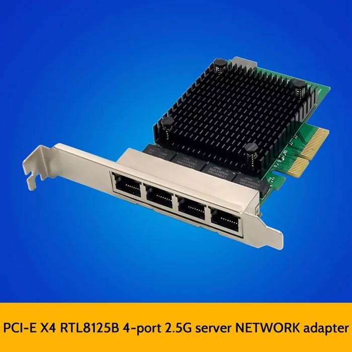 Gambar Comfast LAN Card 10G / 2.5G / 1G / 100M Pilihan Ethernet Lan Card - - 2.5G 4 Port dari STTK by Estetika undefined Tokopedia