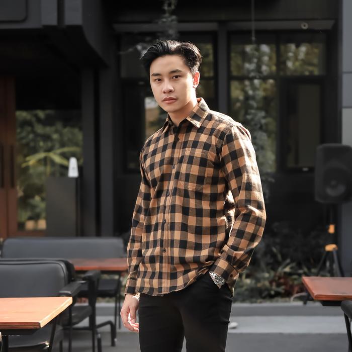 Gambar Libra Kemeja Flanel - Flannel 02, L dari delibra.id undefined Tokopedia