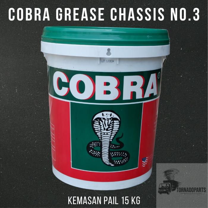 Gambar Cobra Chassis Grease Hijau Minyak Gemuk 1 Pail 15 kg dari Tornado Parts undefined Tokopedia