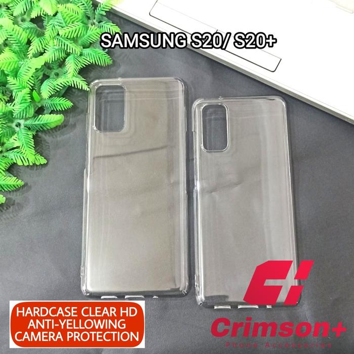 CASE SESUAI UNTUK SAMSUNG S20 S20 PLUS HARDCASE CLEAR MIKA ANTISHOCK BACK  COVER PC FUZE SAMSUNG S20+