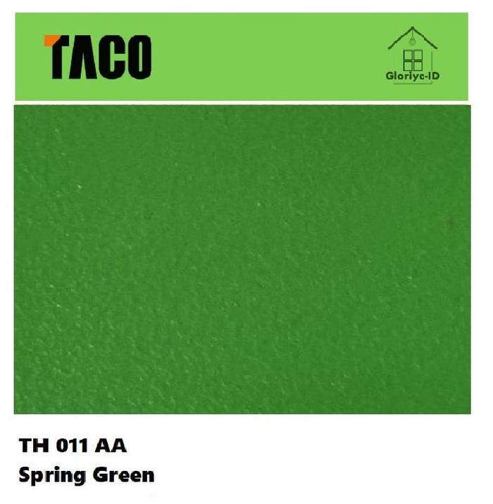 Gambar TACO HPL-SOLID COLOR-AA/TACO HPL KUNING-ORANGE-MERAH-UNGU-BIRU-HIJAU - 011AA-SpringGre dari Gloriya-id undefined Tokopedia