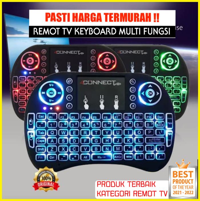 Gambar Wireless Keyboard i8 Mini TouchPad Mouse 2.4G Handheld PC Android TV dari Acodo.id undefined Tokopedia