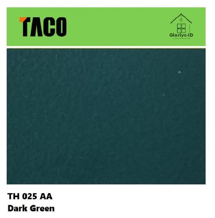 Gambar TACO HPL-SOLID COLOR-AA/TACO HPL KUNING-ORANGE-MERAH-UNGU-BIRU-HIJAU - 025AA-DarkGreen dari Gloriya-id undefined Tokopedia