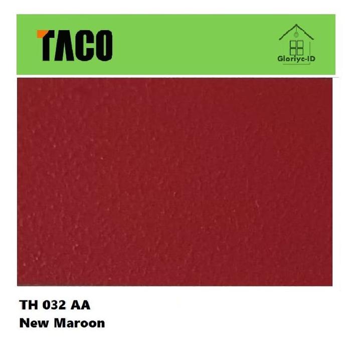 Gambar TACO HPL-SOLID COLOR-AA/TACO HPL KUNING-ORANGE-MERAH-UNGU-BIRU-HIJAU - 032AA-NewMaroon dari Gloriya-id undefined Tokopedia