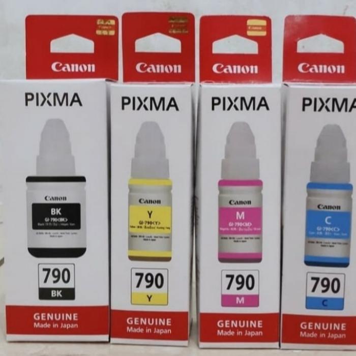 Gambar Tinta Canon Pixma GL-790 G1010/G2010/G3010/G4010 original - Kuning dari df-olshop undefined Tokopedia