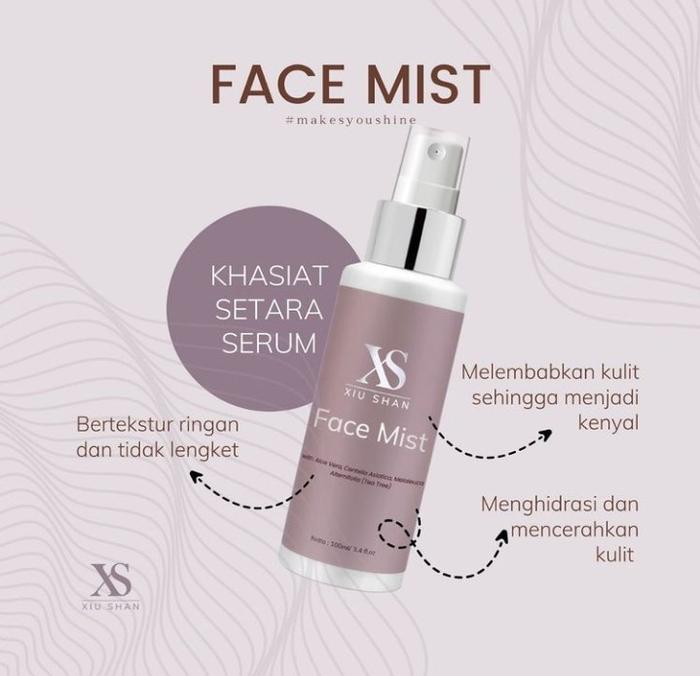 Gambar (BPOM) - Face Mist 100 ml xiushan / Khasiat setara Serum dari LightSkin undefined Tokopedia