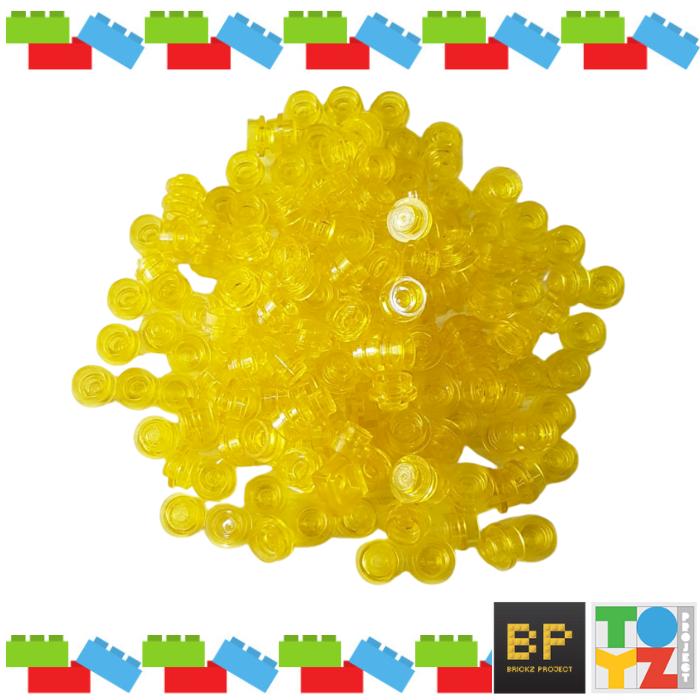 Gambar LEGO Part 6141 Plate 1x1 Round Single Stud Orange Transparent Red - Yellow dari Brickz Project undefined Tokopedia