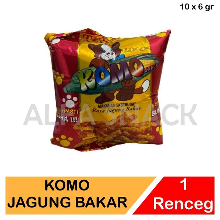 Gambar Chiki Jadul Komo Twist Corn | Jagung Bakar 1 Renceng (10 pcs x 6 gram) dari Alfa Snack_NEW undefined Tokopedia