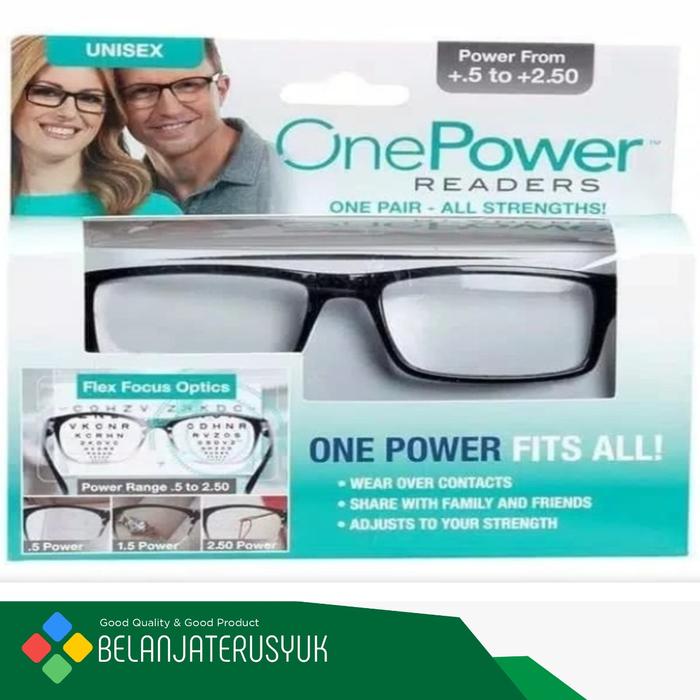 Gambar KACAMATA BACA PLUS AUTO FOCUS ONE POWER READERS UNISEX ORIGINAL 100% dari BELANJATERUSYUK undefined Tokopedia