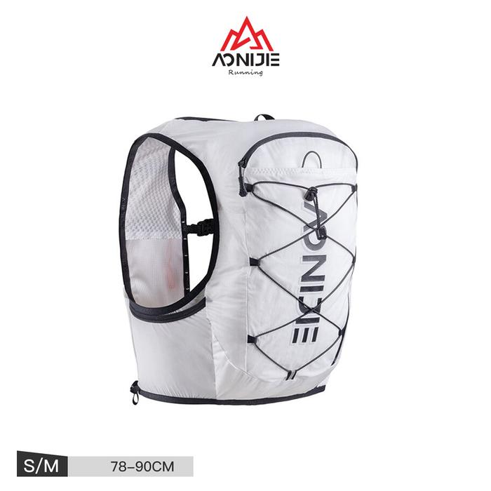 Gambar Aonijie Hydration Backpack Vest C9108S - 10L Trail Running - WHITE - S dari Aonijie Indonesia undefined Tokopedia