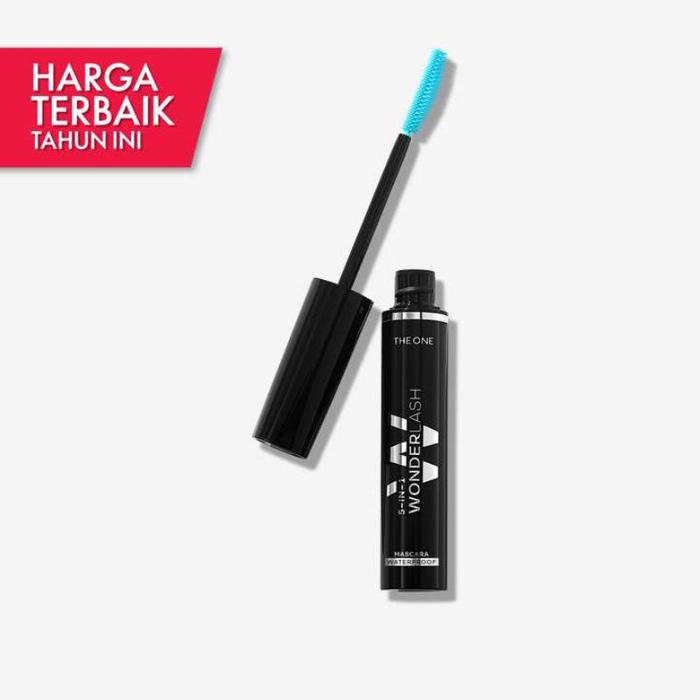 Gambar The ONE 5-in-1 Wonder Lash Waterproof Mascara - Eyelash Curler dari Azkya Beauty undefined 3 Tokopedia