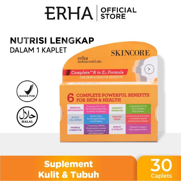 Gambar erha Skincore 30caps - Suplemen Anti Aging dari Dyfabandung undefined Tokopedia