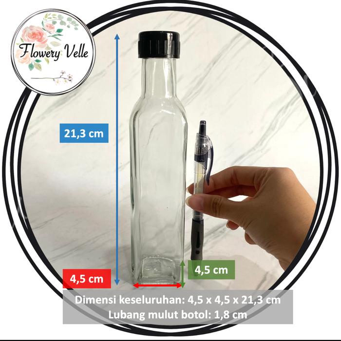 Gambar Botol Kaca Kecil with Cork Tempat Kaca Glass Bottle Jar Kaca Mini - D dari Flowery Velle undefined Tokopedia