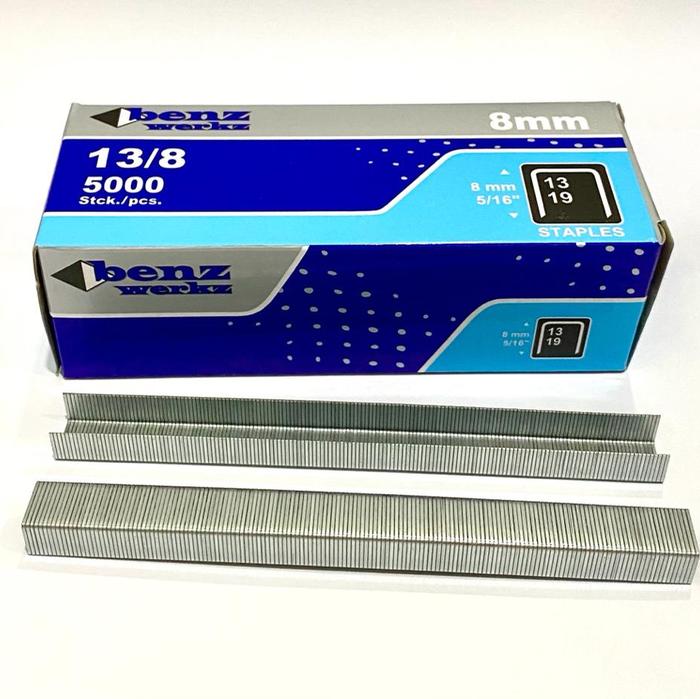 Gambar Anak staples / isi staples / anak hekter tembak BENZ 8mm. Isi 5000pi dari Ang Hok Tiam undefined Tokopedia