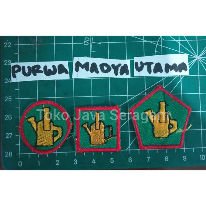 Gambar Bet TKK Penggalang Purwa Madya Utama Pramuka Bordir - Juru Kebun, Madya dari Toko Java Seragam undefined Tokopedia