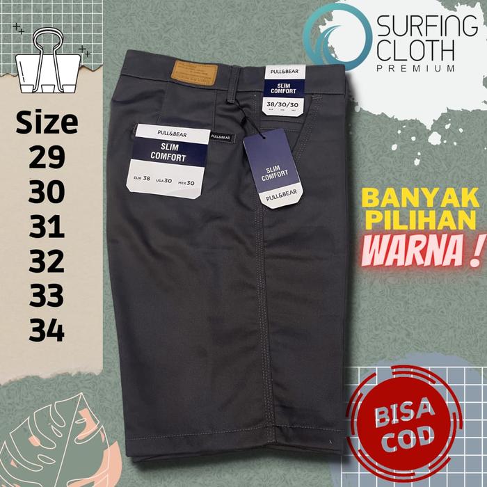 Gambar Celana chinos pendek Vans Premium Surf Skate - dark grey classic - abu gelap PnB, 29 dari toko faahion undefined Tokopedia