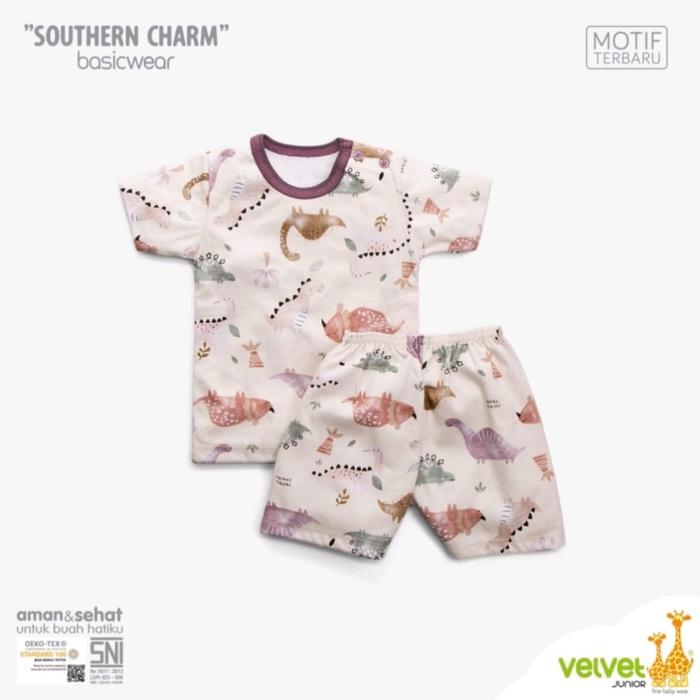 Gambar Velvet junior baju bayi pakaian bayi baju anak pakaian anak - Putih, M dari Juwita Store1 undefined Tokopedia