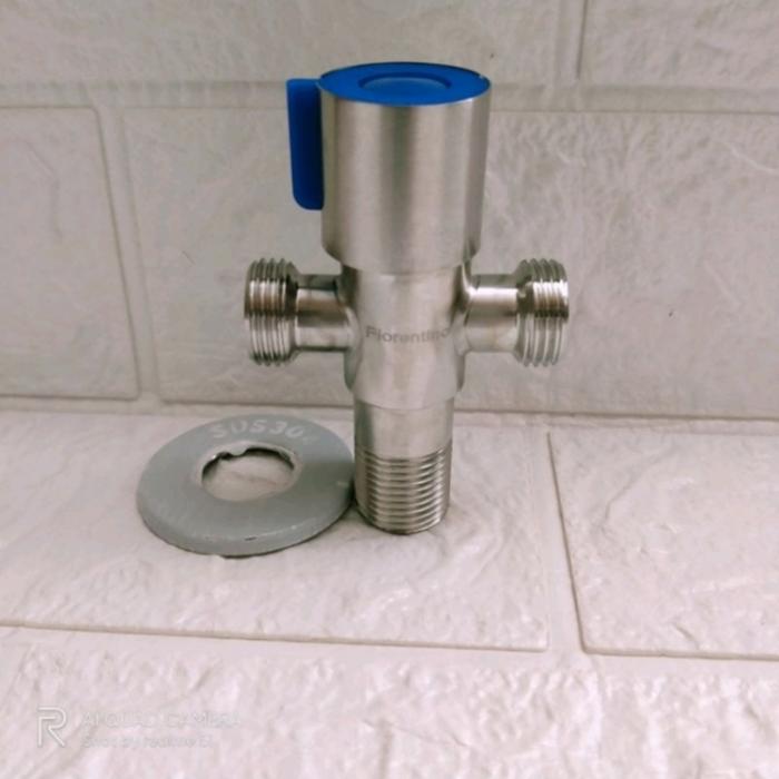 Gambar stop kran T/stop kran cabang sus 304 - T sus 304 dari bendollsanitary undefined Tokopedia