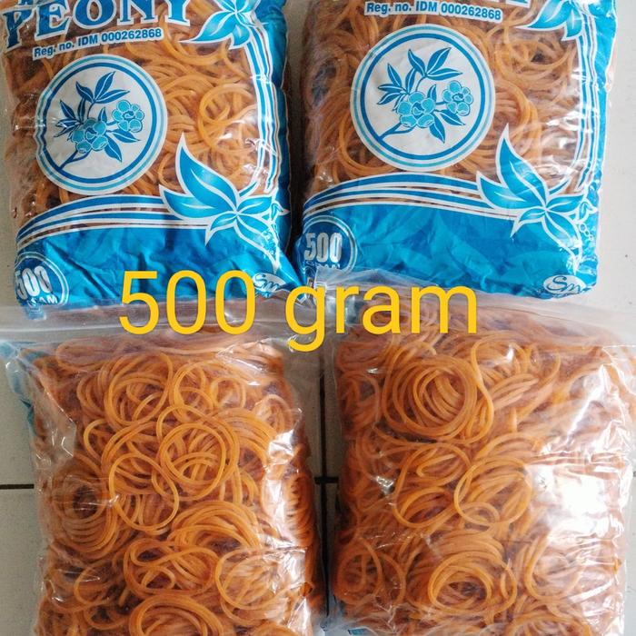 Gambar karet gelang royal 500gram merah & hijau - Kuning dari Valentine 168 plastik undefined Tokopedia