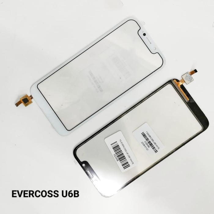 Gambar TOUCHSCREEN LAYAR SENTUH TS TC EVERCOSS U6B - Putih dari TOLERANT SMARTPHONE undefined Tokopedia