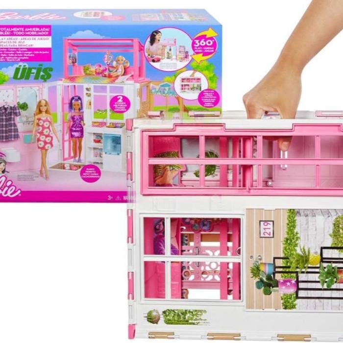 Gambar Barbie Dream house doll pool rumah dari KSM bersaudara undefined Tokopedia