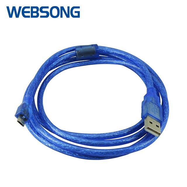 Gambar Kabel USB A Male to USB Micro B Male 30CM, 1.5M, 3M, 5M WEBSONG - 1.5M dari Edison Websong Store undefined Tokopedia