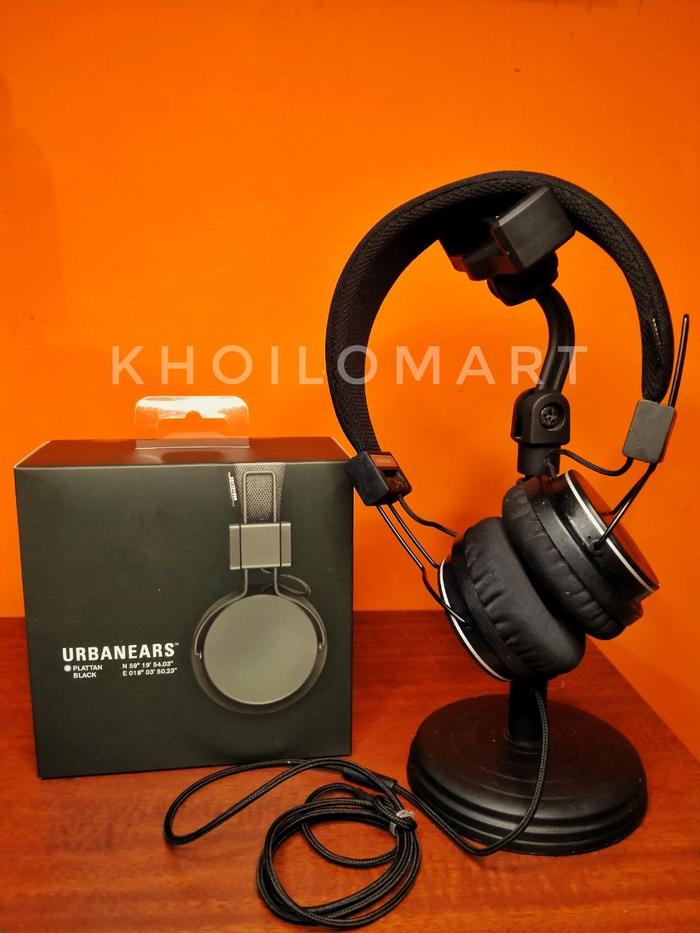 Gambar Headphone Urbanears Plattan 1 Black dari khoilomart undefined Tokopedia