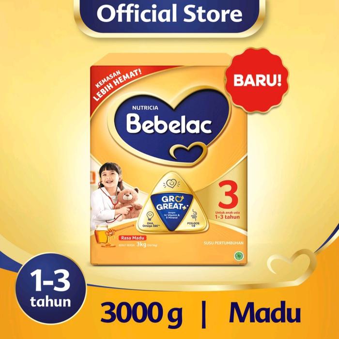 Gambar bebelac 3 3000gr - MADU dari dhaken store undefined Tokopedia