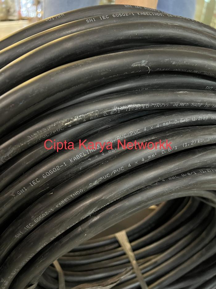 Jual Kabel Nyy 4x4 Kabelindo NYY 4x4 Metal KMI Tufur Potongan Jual kabel nyy 4x4 kabelindo nyy 4x4 metal kmi tufur potongan
