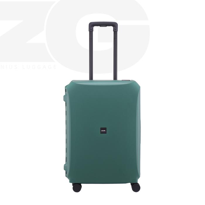Gambar koper 24 inch lojel voja hardcase frame medium + TSA lock - yolkyellow - seaweed dari zenius luggage undefined Tokopedia