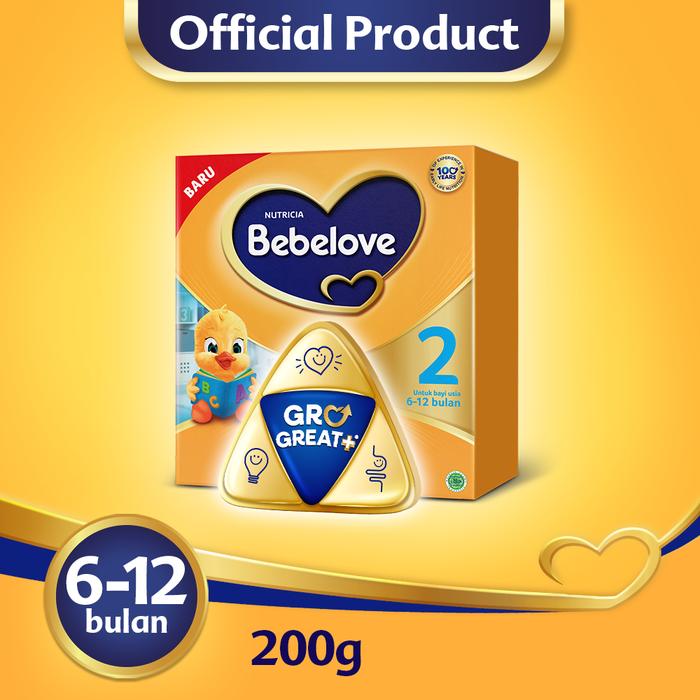 Gambar BEBELOVE 2 (6-12 BULAN) 200GR dari Apotek Sarika Group undefined Tokopedia