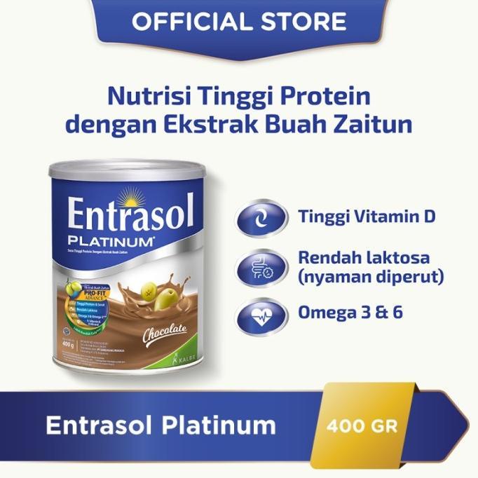 Gambar sale ENTRASOL PLATINUM CHOCOLATE 400 GR bermutu dari BillyJohn undefined Tokopedia