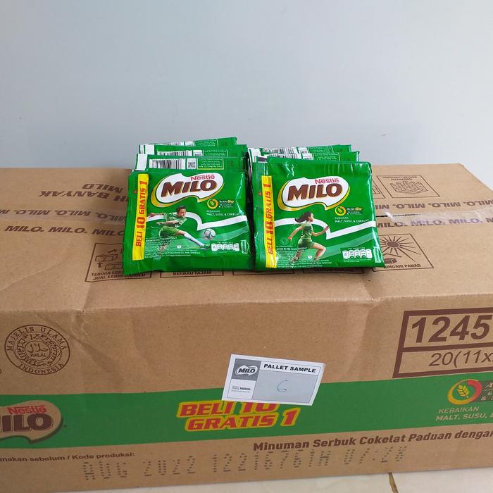 Gambar Milo Sachet 22 Gram 1 Dus dari Solok Mart undefined Tokopedia