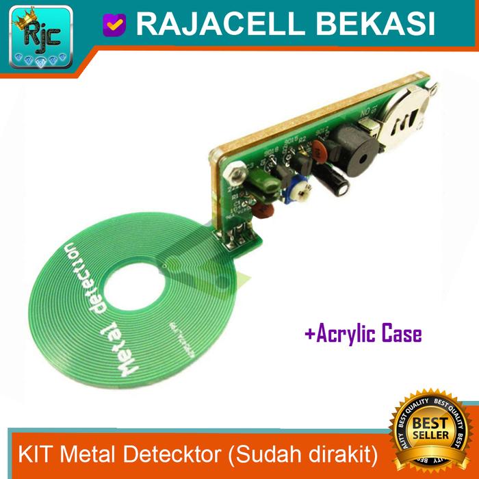 Gambar DIY KIT Metal Detector Detektor Logam Besi Belajar kit Elektronik - Sudah Dirakit dari Rajacell Bekasi undefined Tokopedia