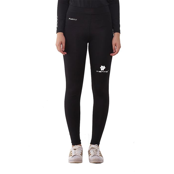 Gambar Tiento Celana Legging Celana Olahraga Wanita Long Pants Wanita - BLACK, XL dari TIENTO INDONESIA undefined Tokopedia