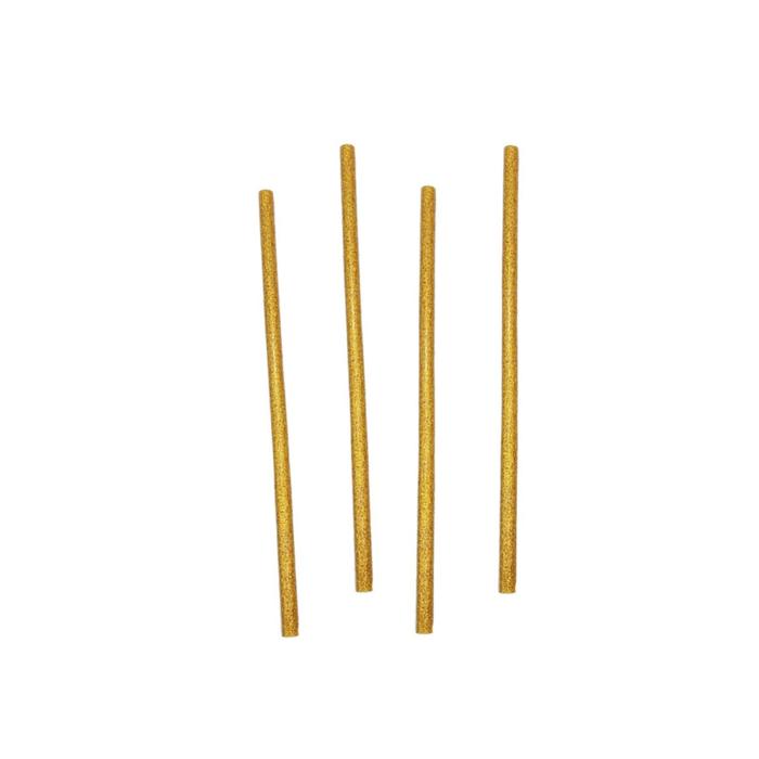 Gambar ISI LEM TEMBAK KECIL GLITTER 20CM V-TEC / REFILL GLUE GUN GLITTER - Kuning dari thebestgrosir undefined Tokopedia