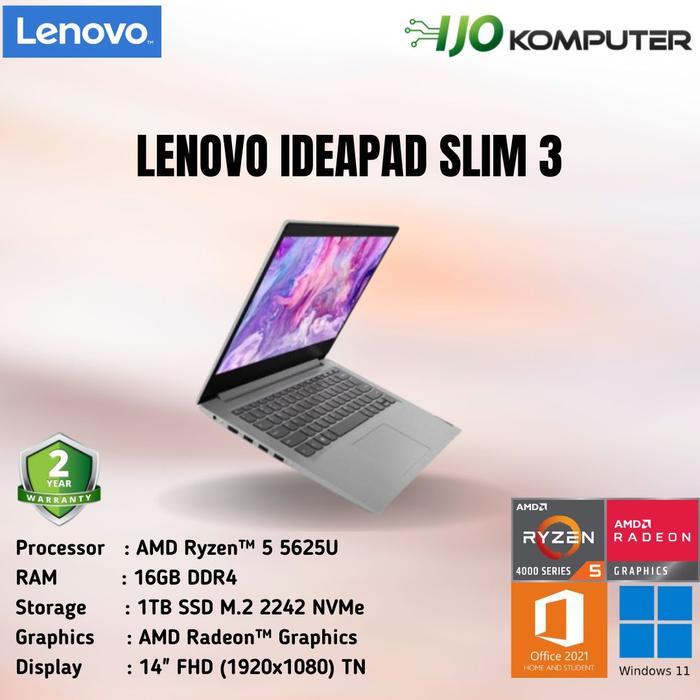 Ryzen Amd Laptop 4000 Series Jual LAPTOP LENOVO IDEAPAD SLIM RYZEN