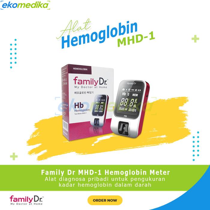 Gambar Alat Cek Hemoglobin / HB FAMILY DR MHD-1 Hemoglobine Meter NEW - Alat dari Eko Medika undefined Tokopedia